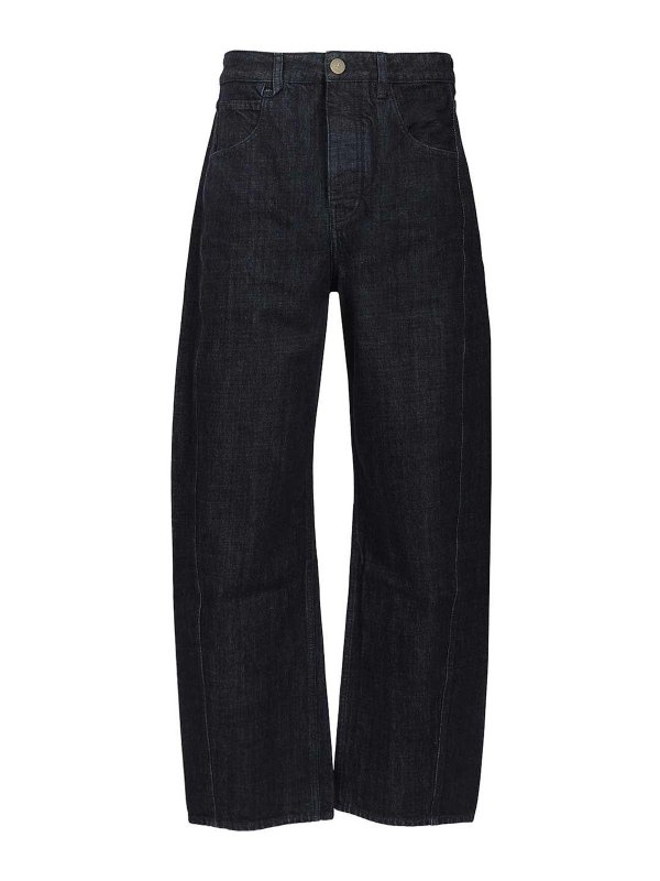 JACQUEMUS: Straight Leg Jeans - Straight Leg Jeans - Blau
