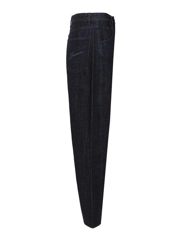 The Best Shops JACQUEMUS: Straight Leg Jeans - Straight Leg Jeans - Blau