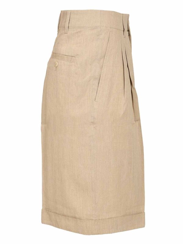 The Best Shops JACQUEMUS: Shorts - Short - Beige