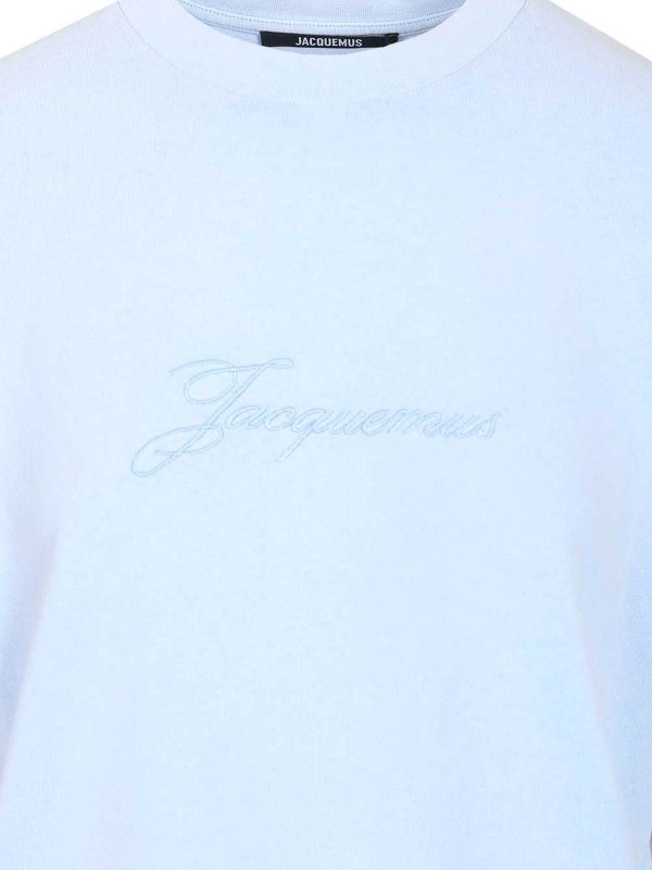 The Best Shops JACQUEMUS: T-shirts - T-Shirt - Blau