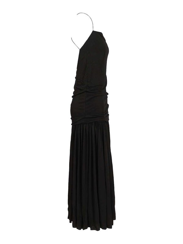 The Best Shops JACQUEMUS: Knielange Kleider - Knielanges Kleid - Schwarz