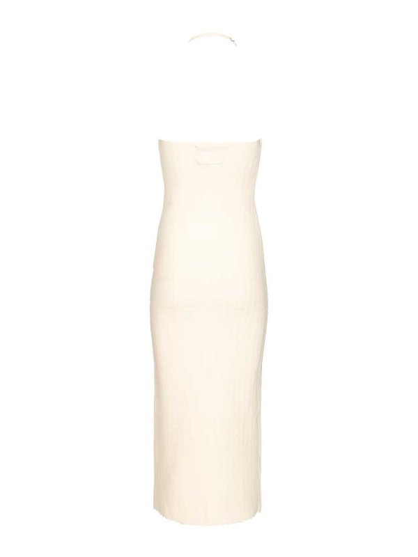 JACQUEMUS: knee length dresses online - Tablier Dress