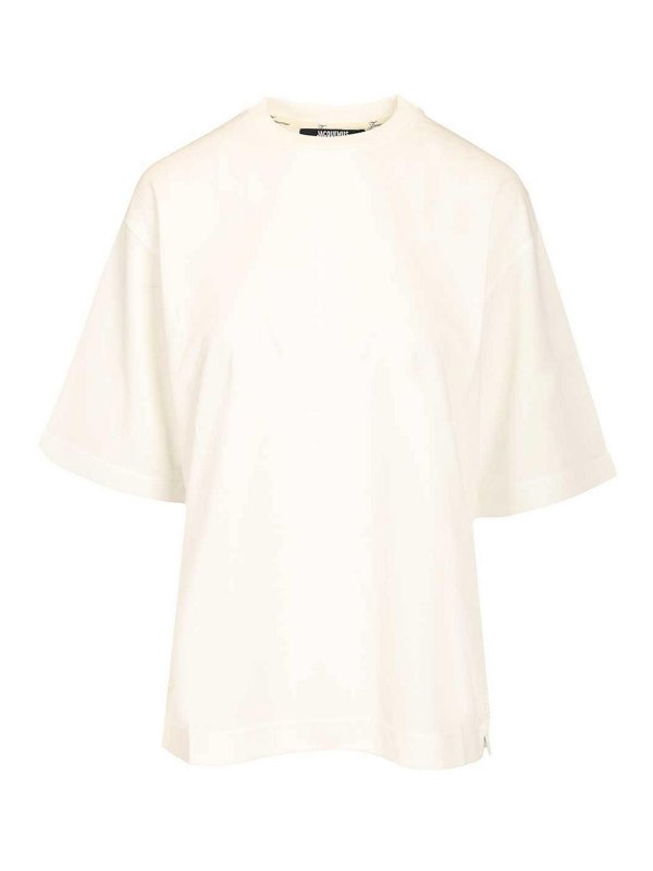 JACQUEMUS: Camisetas - Camiseta - Blanco