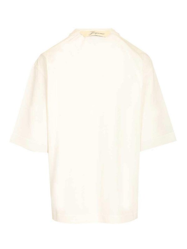 JACQUEMUS: Camisetas online - Camiseta - Blanco