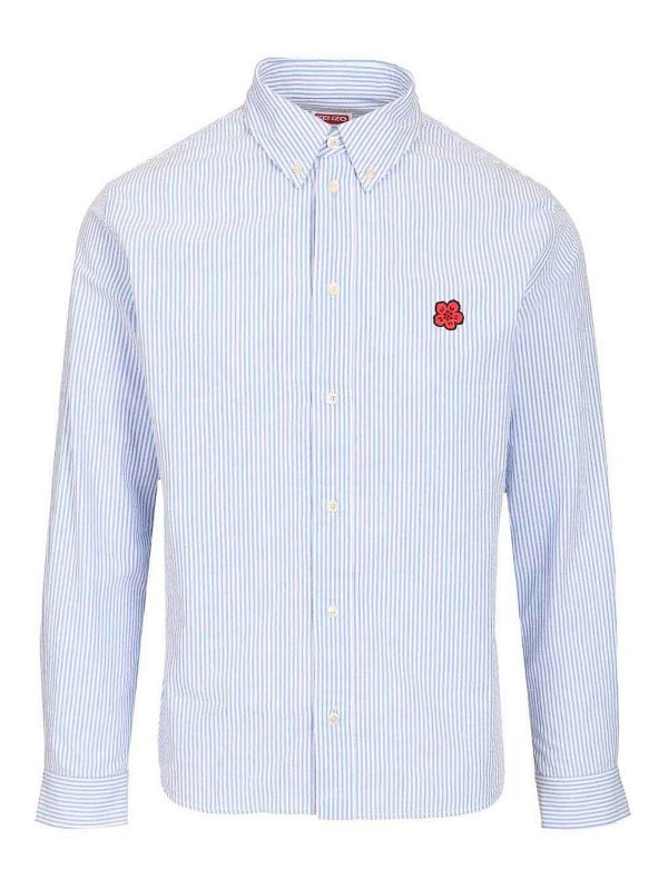 KENZO: Chemises - Chemise - Bleu Clair