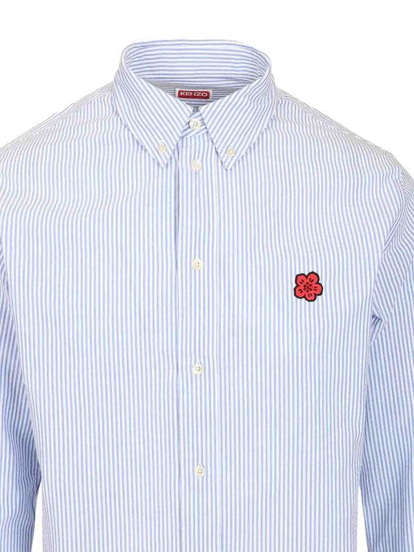 Chemise - Bleu Clair shop online: KENZO