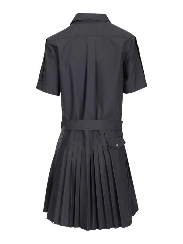 LOEWE: short dresses online - Pleated Dress