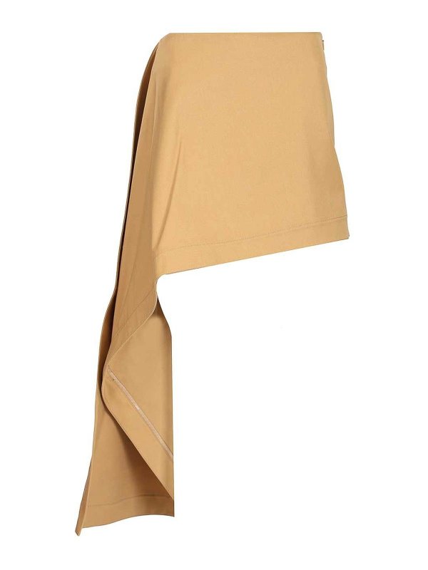 LOEWE: gonne al ginocchio  e longuette - Gonna In Cotone E Seta
