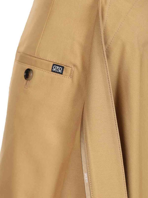 Gonna In Cotone E Seta shop online: LOEWE
