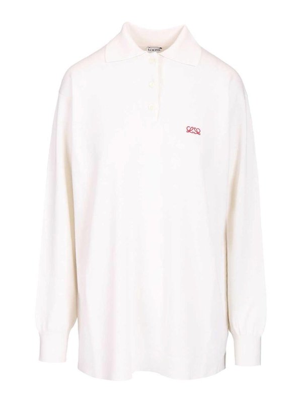 LOEWE: Polos - Polo - Blanco
