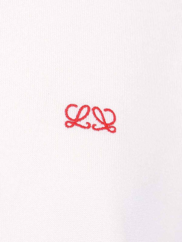 Polo - Blanco shop online: LOEWE