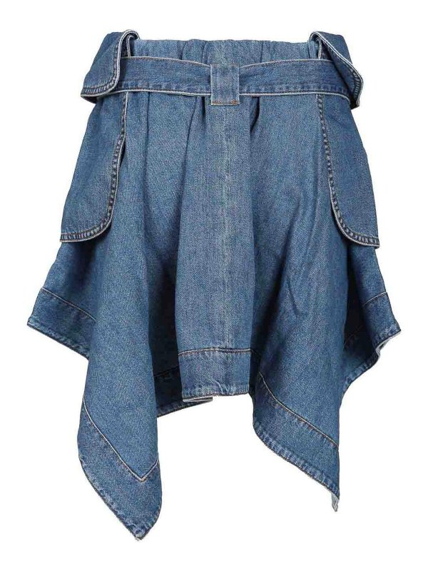 LOEWE: Knee length skirts & Midi online - Denim Cargo Skirt