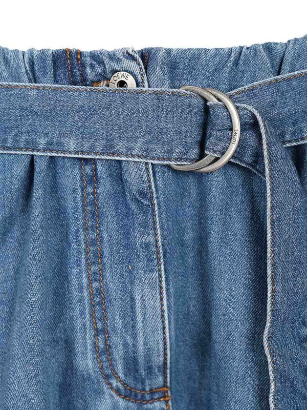 LOEWE buy online Denim Cargo Skirt