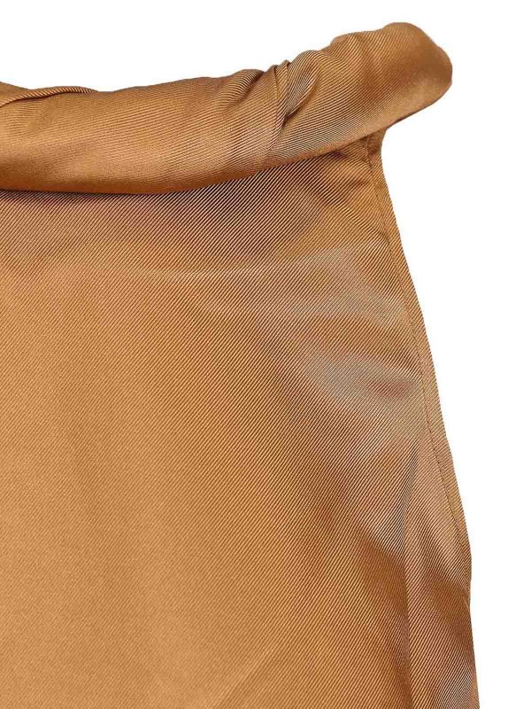 Knielanges Kleid - Beige shop online: LOULOU STUDIO