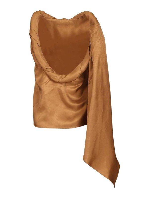 LOULOU STUDIO: Tops & Tank tops online - Wilma Top