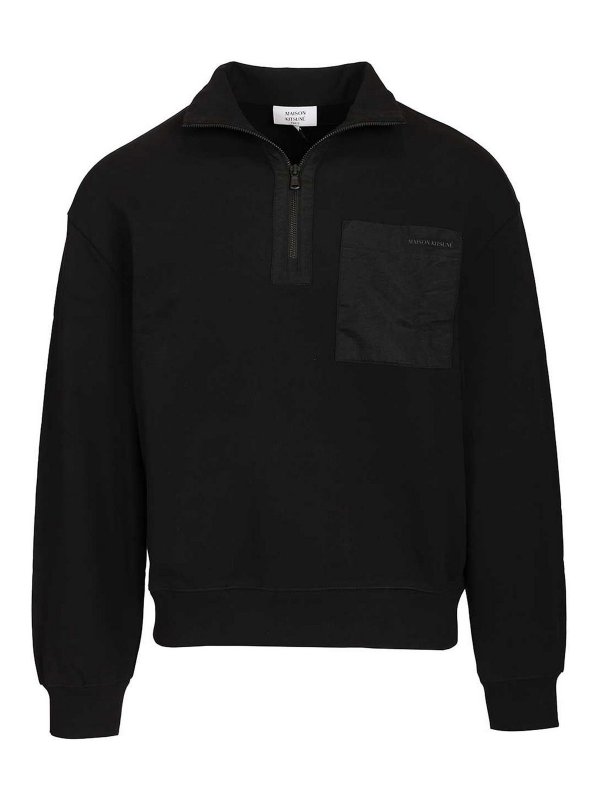 MAISON KITSUNÉ: Sweatshirts & Sweaters - Zip-Up Sweatshirt