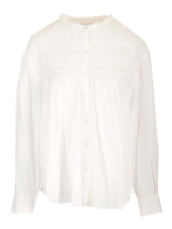 Isabel Marant Etoile: Blusen - Bluse - Weiß