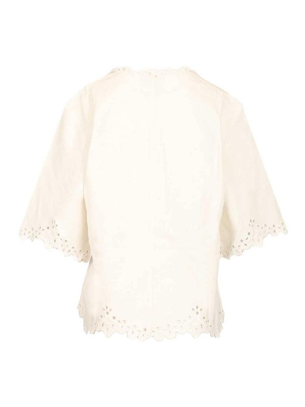 Isabel Marant Etoile: Tops y camisetas sin mangas online - Top - Blanco