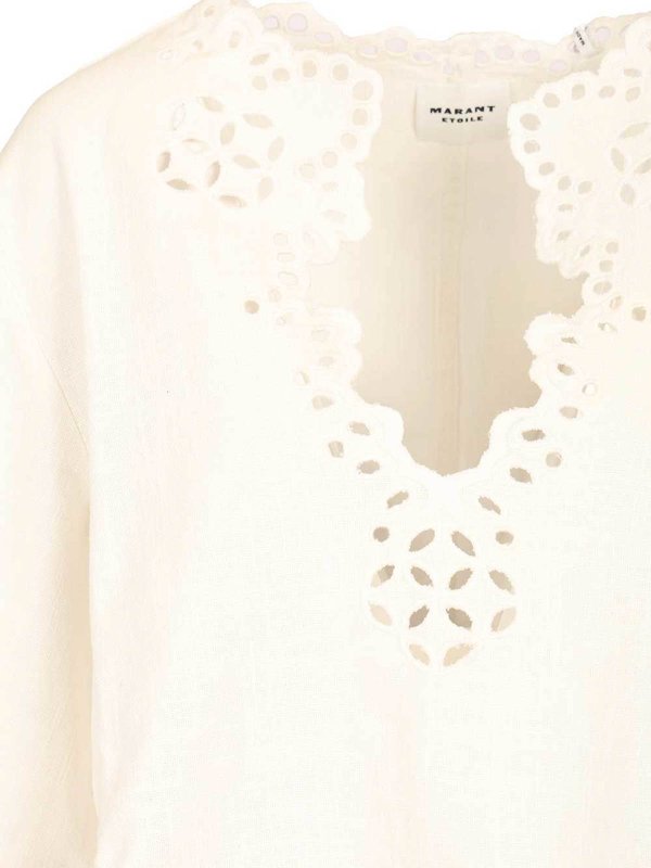 Top - Blanco shop online: Isabel Marant Etoile