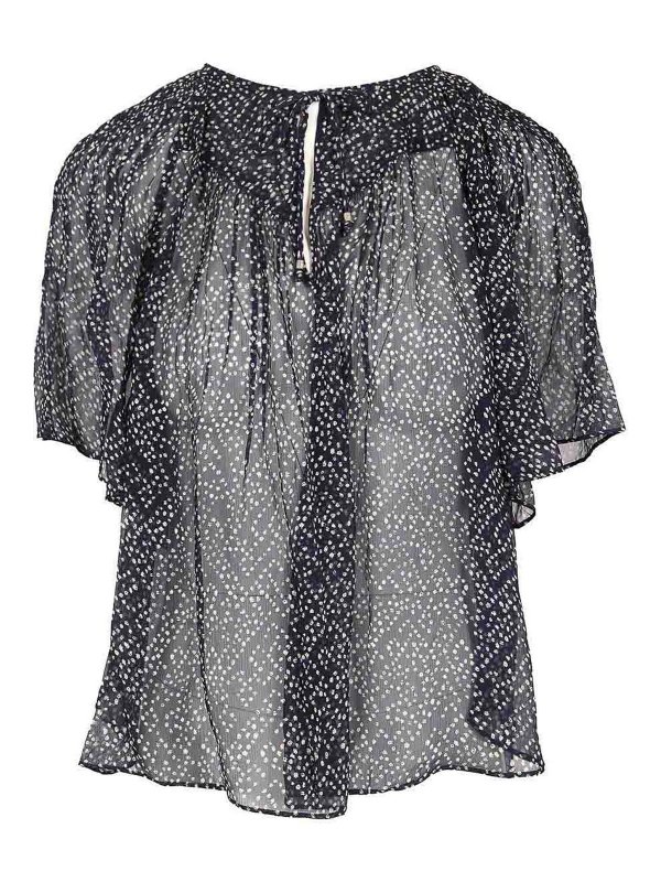 Isabel Marant Etoile: Tops und Tank Tops - Top - Blau