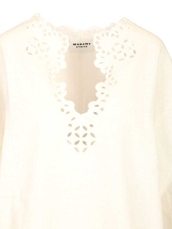 Kurzes Kleid - Weiß shop online: Isabel Marant Etoile