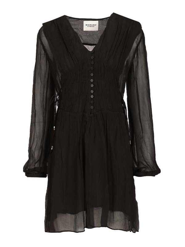 Isabel Marant Etoile: Kurze Kleider - Kurzes Kleid - Schwarz