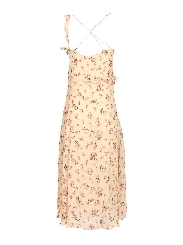 isabel marant dresses Marant, Albini printed silk-blend midi dress, Women, Purple, XXS, Dry clean A favorite day dress -