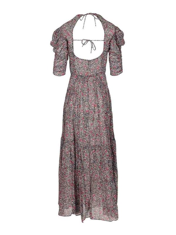 Isabel Marant Etoile: Knielange Kleider online - Knielanges Kleid - Lila