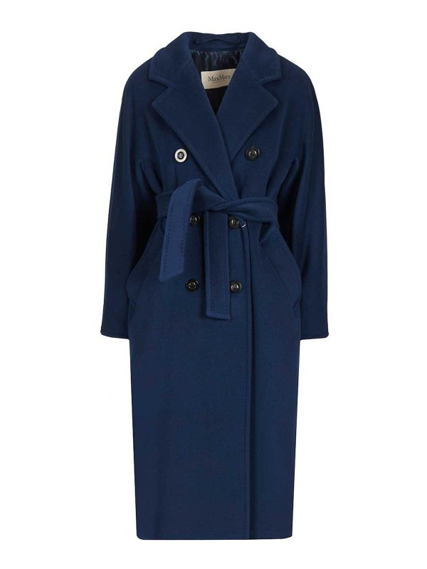 Max Mara: knee length coats - Madame Double-Breasted Coat