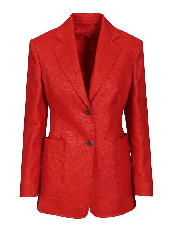 Max Mara: casual jackets - Linen Blazer