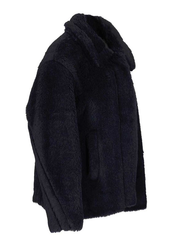 The Best Shops Max Mara: ニーレングスコート - 膝丈コート - ブルー