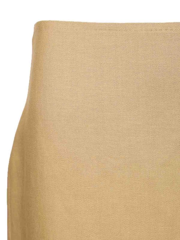 Falda Semilarga - Beis shop online: Max Mara