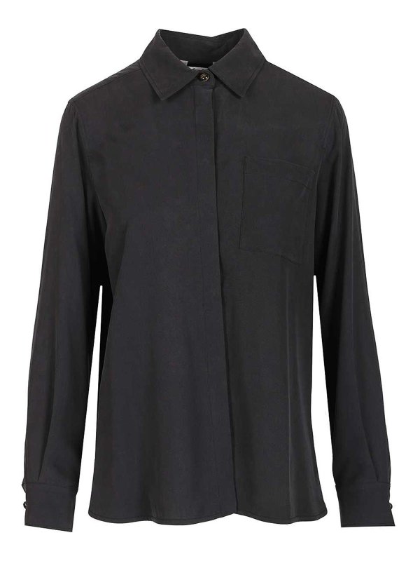 Max Mara: Hemden - Hemd - Blau