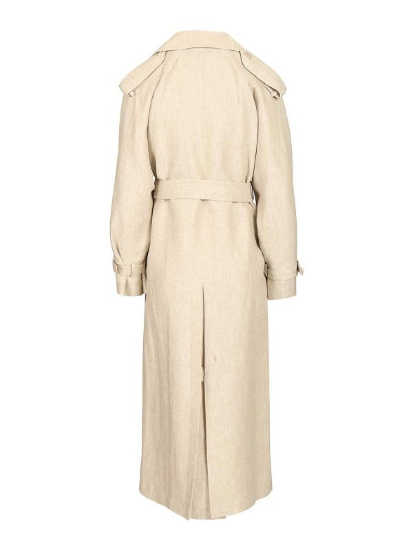 Max Mara: Trenchcoats online - Trenchcoat - Weiß