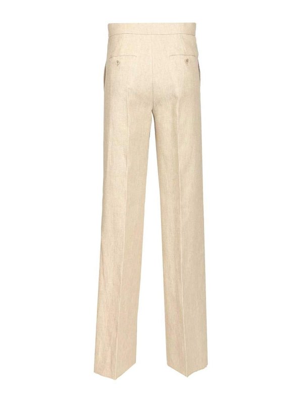 Max Mara: カジュアルトラウザー online - カジュアルパンツ - ベージュ