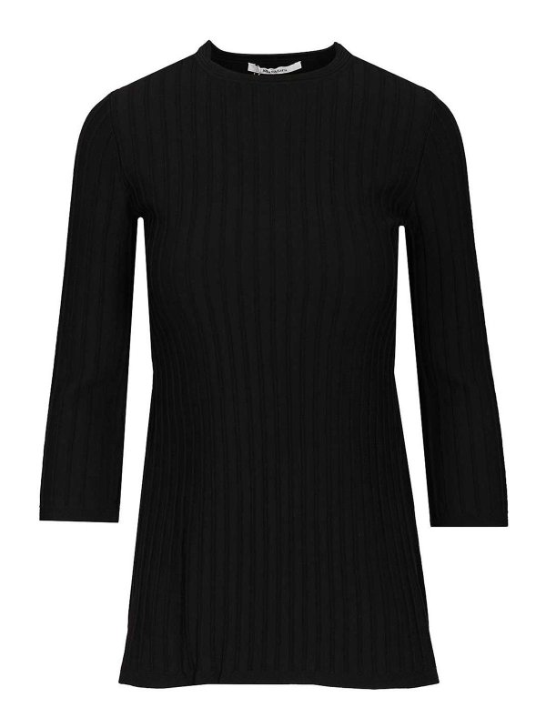 Max Mara: クルーネック - クルーネック - 黒