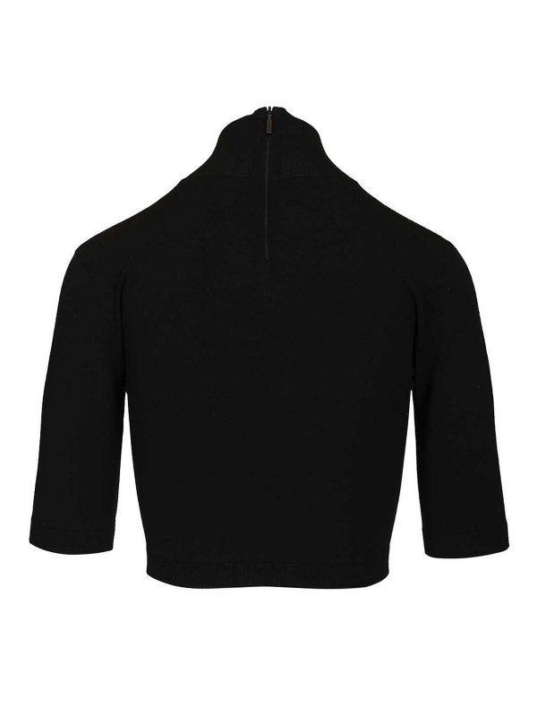 Max Mara: Rollkragenpullover  und Polo-Ausschnitt online - Rollkragenpullover - Schwarz