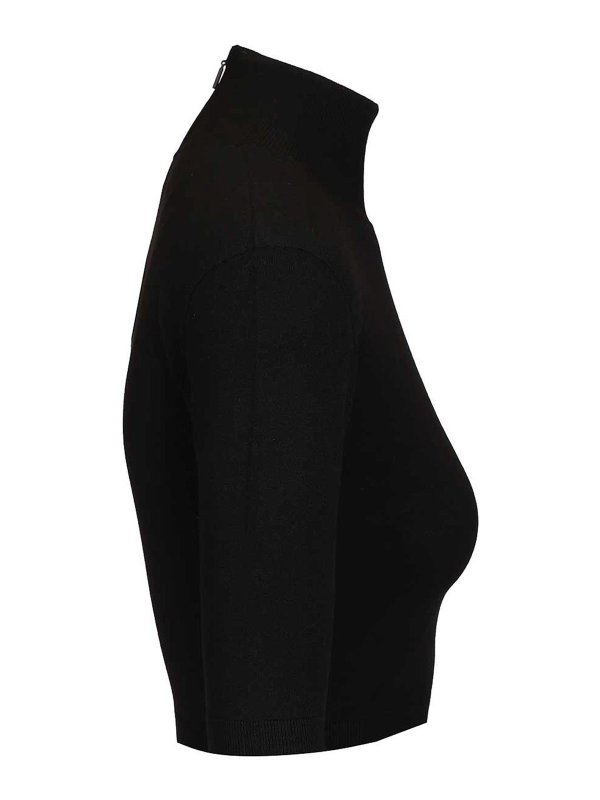 The Best Shops Max Mara: Rollkragenpullover  und Polo-Ausschnitt - Rollkragenpullover - Schwarz
