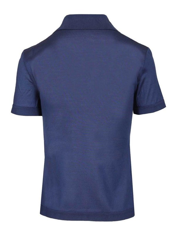 Max Mara: Poloshirts online - Poloshirt - Blau