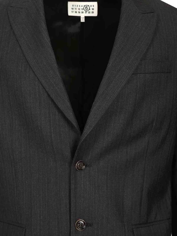 Blazer - Schwarz shop online: MM6 MAISON MARGIELA