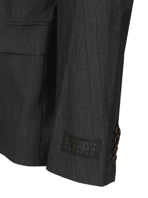 The Best Shops MM6 MAISON MARGIELA: Blazer - Schwarz