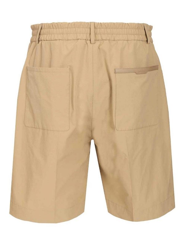MONCLER: Shorts online - Shorts - Beis