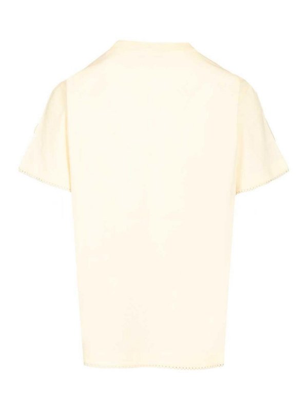 MONCLER: Camisetas online - Camiseta - Blanco