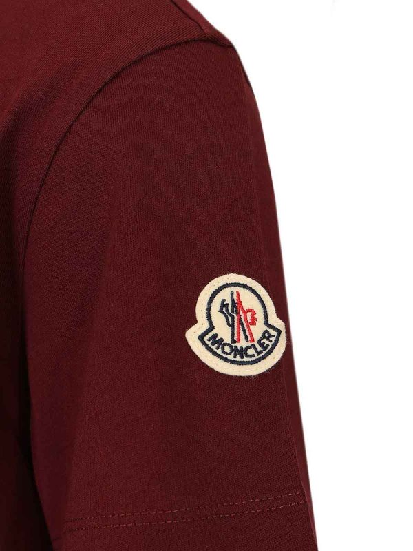 T-Shirt - Braun shop online: MONCLER