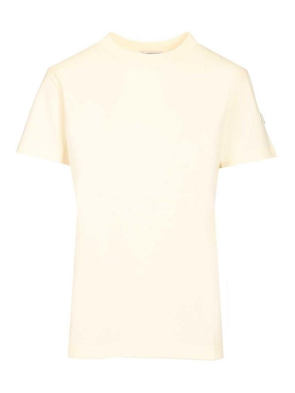 MONCLER: Camisetas - Camiseta - Blanco