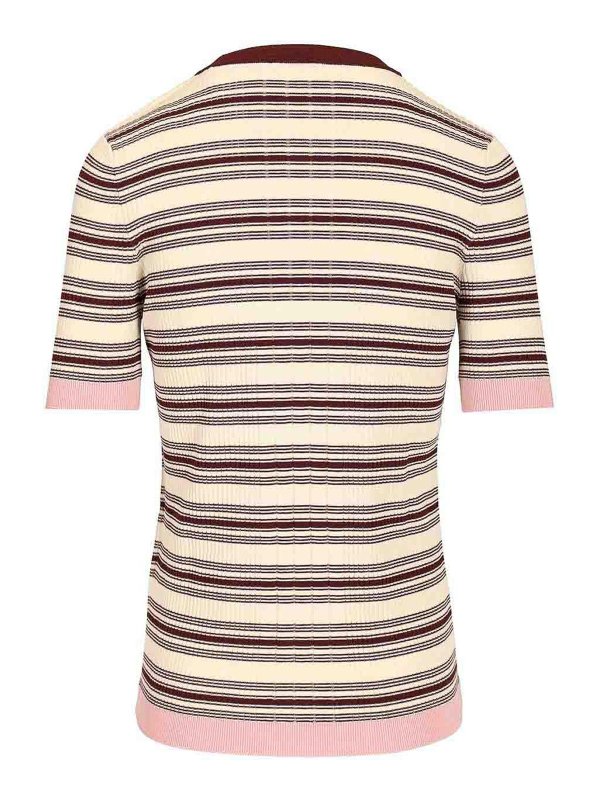 MONCLER: Camisetas online - Camiseta - Multicolor