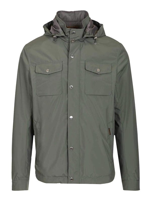 MOORER: giacche casual - Giacca impermeabile Fenzi