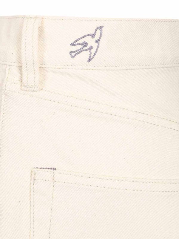 The Best Shops PAUL SMITH: Straight Leg Jeans - Weiß