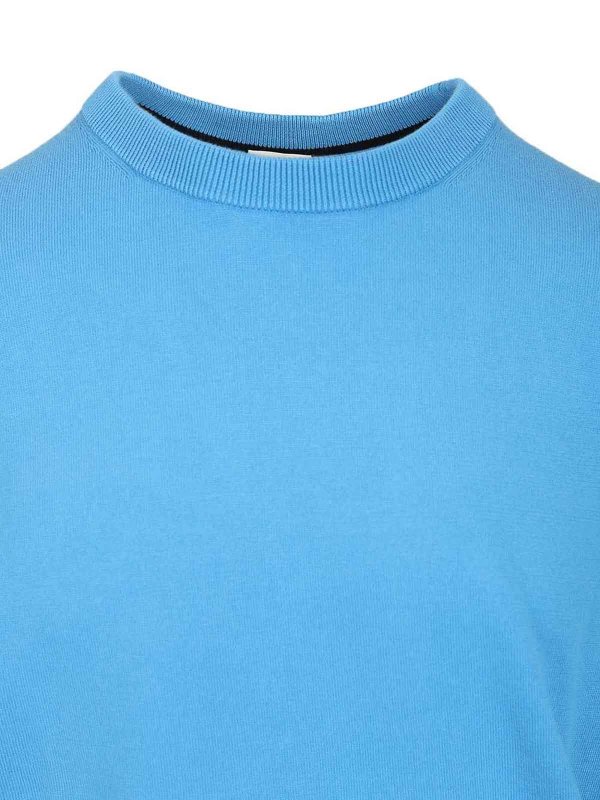 The Best Shops PAUL SMITH: Pull col rond - Pull Col Rond - Bleu