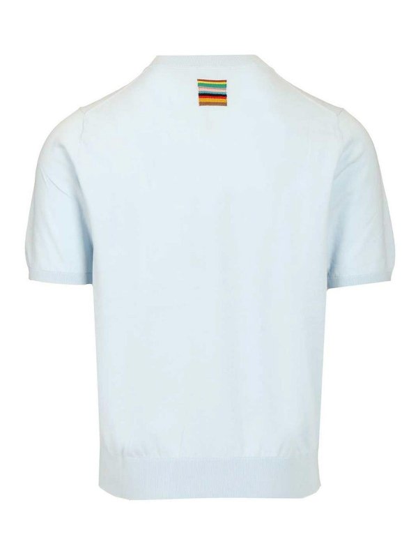 PAUL SMITH: T-shirts online - T-Shirt - Hellblau